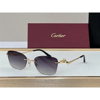 PANTHÈRE DE CARTIER CT 0120 - Platinum-Gold Sunglasses 👑