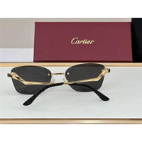 PANTHÈRE DE CARTIER CT 0120 - Platinum-Gold Sunglasses 👑