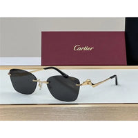 PANTHÈRE DE CARTIER CT 0120 - Platinum-Gold Sunglasses 👑
