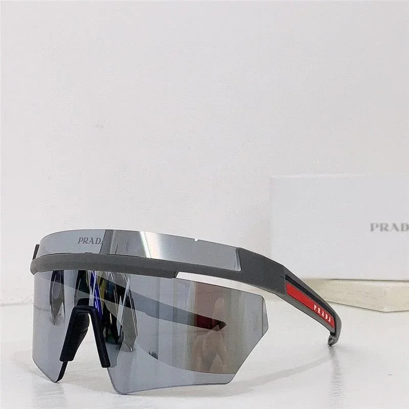 PRADA 59mm Shield Sunglasses Prada Linea Rossa 🟥