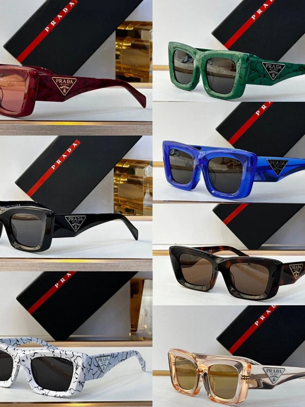 PRADA Cat-Eye Logo-Plaque Sunglasses 60mm- 7STYLE