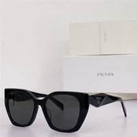 Prada PR 19ZS Oval Round Sunglasses 🟥