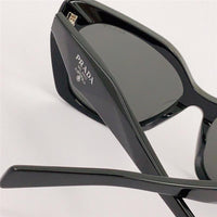 Prada PR 19ZS Oval Round Sunglasses 🟥