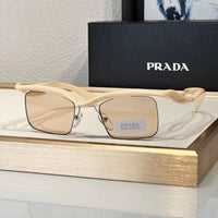PRADA PR A15S - BLACK-PEACH-GREEN | SUNGLASSES Unisex 🟥
