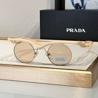 PRADA PR A18S - BLACK-PEACH-GREEN | SUNGLASSES Unisex 🟥