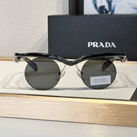 PRADA PR A18S - BLACK-PEACH-GREEN | SUNGLASSES Unisex 🟥