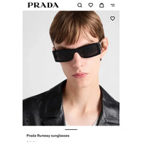 PRADA Runway PR B03S Unisex Sunglasses🟥 $610
