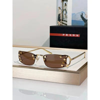PRADA SPRC57 Prada Runway Transparent Lenses Sunglasses🟥