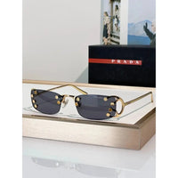 PRADA SPRC57 Prada Runway Transparent Lenses Sunglasses🟥