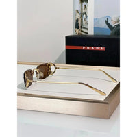 PRADA SPRC57 Prada Runway Transparent Lenses Sunglasses🟥