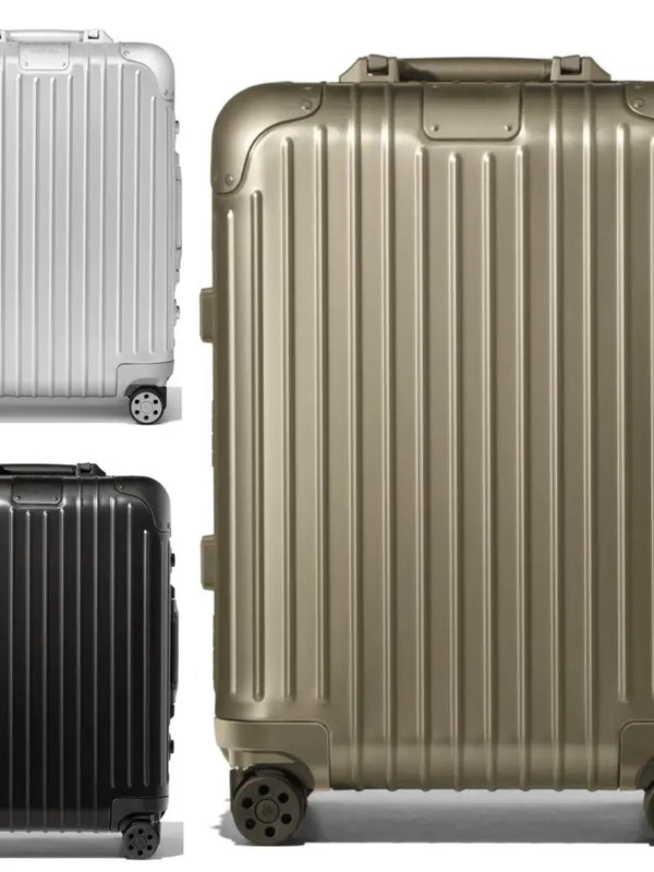RIMOWA Aluminium Original Series Luggage Cabin-M-L-Trunk Plus - 3 Colors  🛩️
