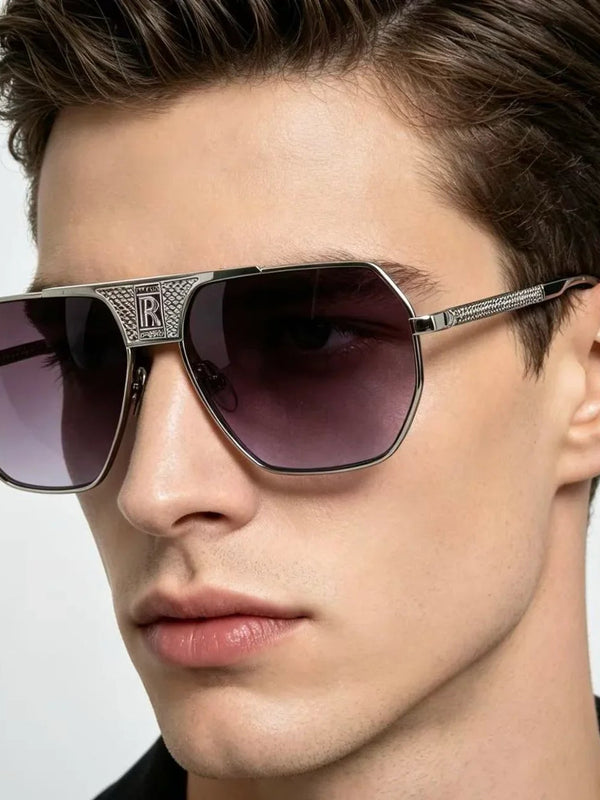 Rolls Royce SS1255 18K plated Zeiss lens Rose-Silver-Gold Eyewear  👑