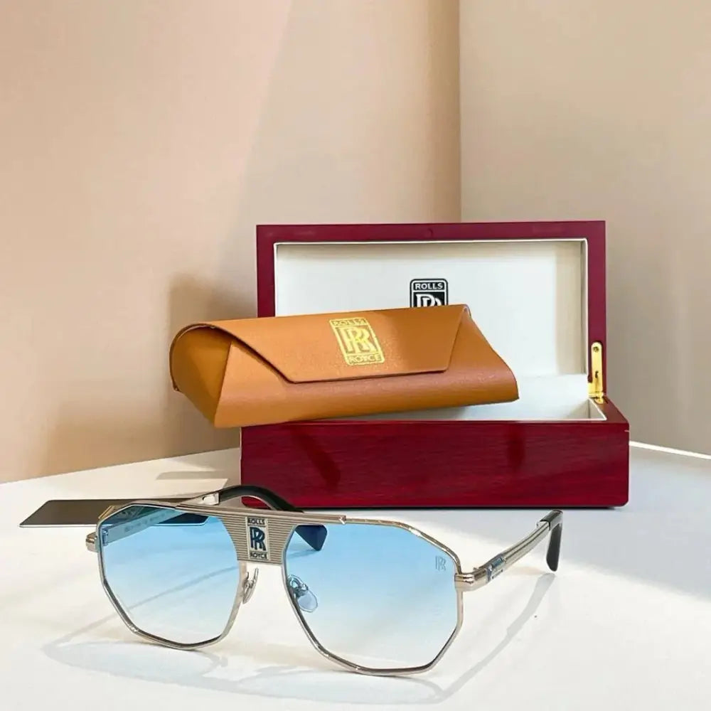 Rolls Royce SS1263 18K plated Rose-Silver-Gold Sunglasses  👑