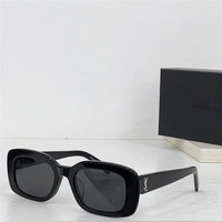Saint Laurent Eyewear SL M130 rectangle-frame Sunglasses ✨