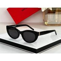Saint Laurent Women's Monogram Hinge Narrow Cat Eye Sunglasses Women's ✨