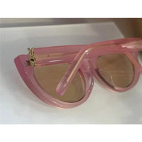 Saint Laurent Women's Monogram Hinge Narrow Cat Eye Sunglasses Women's ✨