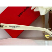 Saint Laurent Women's Monogram Hinge Narrow Cat Eye Sunglasses Women's ✨
