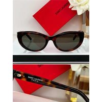Saint Laurent Women's Monogram Hinge Narrow Cat Eye Sunglasses Women's ✨