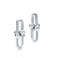 Tiffany&Co 18k Gold Plated 12 models Long Earrings Chain Link Diamond luxury Designer Jewelry for Women's Lock graduated Pavé Diamonds ✨