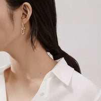 Tiffany&Co 18k Gold Plated 12 models Long Earrings Chain Link Diamond luxury Designer Jewelry for Women's Lock graduated Pavé Diamonds ✨
