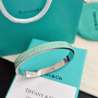 Tiffany&Co 18k gold plated Hinged Style Bangle lock bracelets ✨