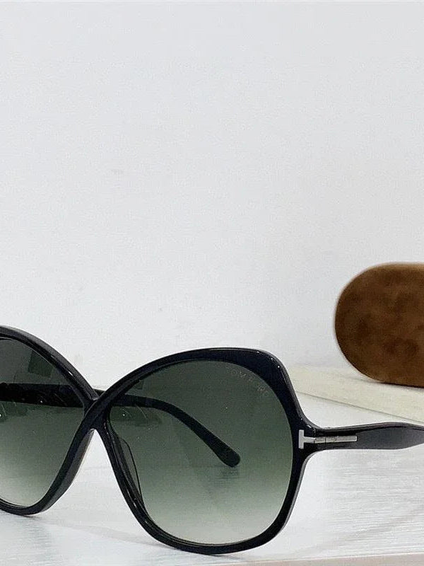 ✨TOM FORD Eyewear Rosemin Oversize round-frame sunglasses