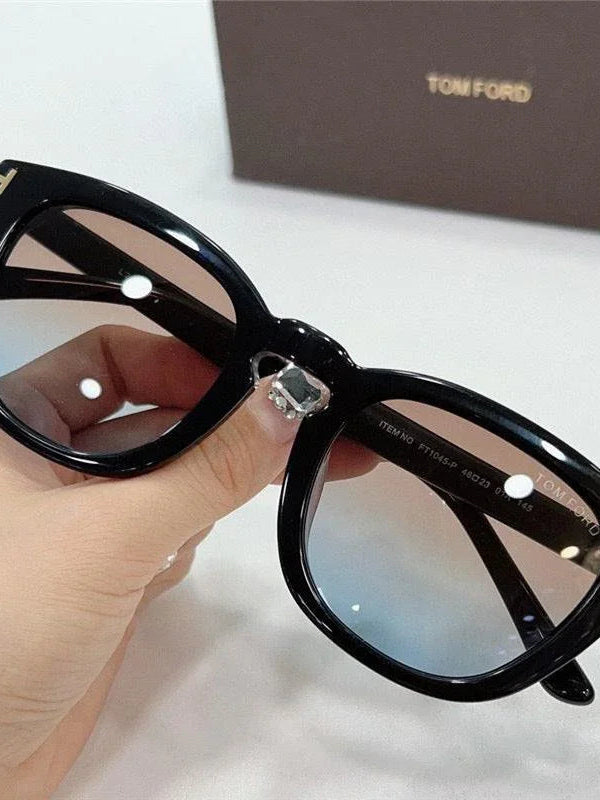 TOM FORD SOFT ROUND HORN SUNGLASSES {RETAIL PRICE $1690}
