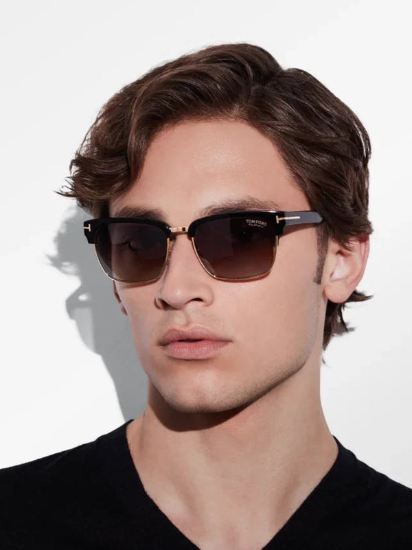 Tom Ford TF1139 POLARIZED RIVER Sunglasses 🔱