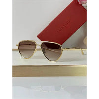 Valentino V-Stud II Titanium Aviator Unisex Sunglasses✨