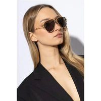 Valentino V-Stud II Titanium Aviator Unisex Sunglasses✨