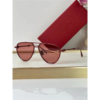 Valentino V-Stud II Titanium Aviator Unisex Sunglasses✨