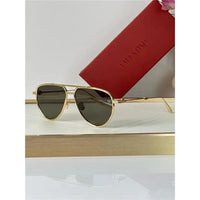 Valentino V-Stud II Titanium Aviator Unisex Sunglasses✨
