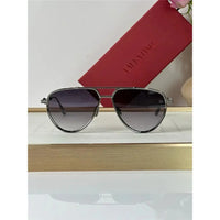 Valentino V-Stud II Titanium Aviator Unisex Sunglasses✨