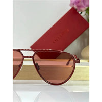 Valentino V-Stud II Titanium Aviator Unisex Sunglasses✨