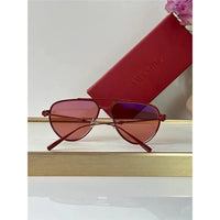 Valentino V-Stud II Titanium Aviator Unisex Sunglasses✨