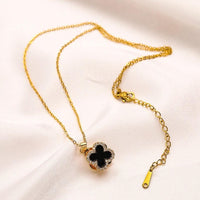Van Cleef Vintage Alhambra Necklace 18K Gold Plated Women's Jewelry 10 models✨