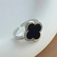 Van Cleef Vintage Alhambra Rings 18K Gold Plated Women's Jewelry 18 models✨