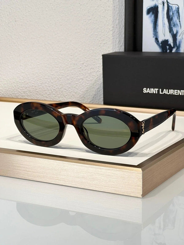 YSL 2024 Saint Laurent Women's Cat Eye SL M136 Sunglasses-7 Colors ✨