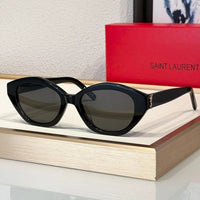 YSL Saint Laurent SLM60 006 54 19 Women's Sunglasses Sunglasses ✨